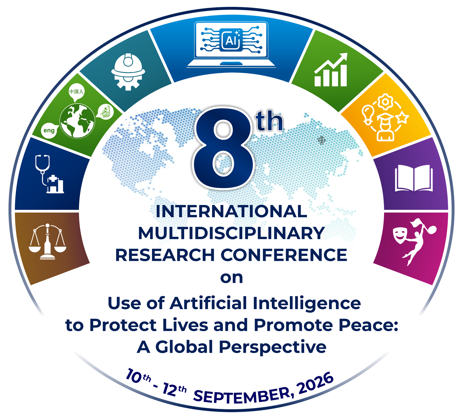 8th International Multidiciplinary Research Conference logo